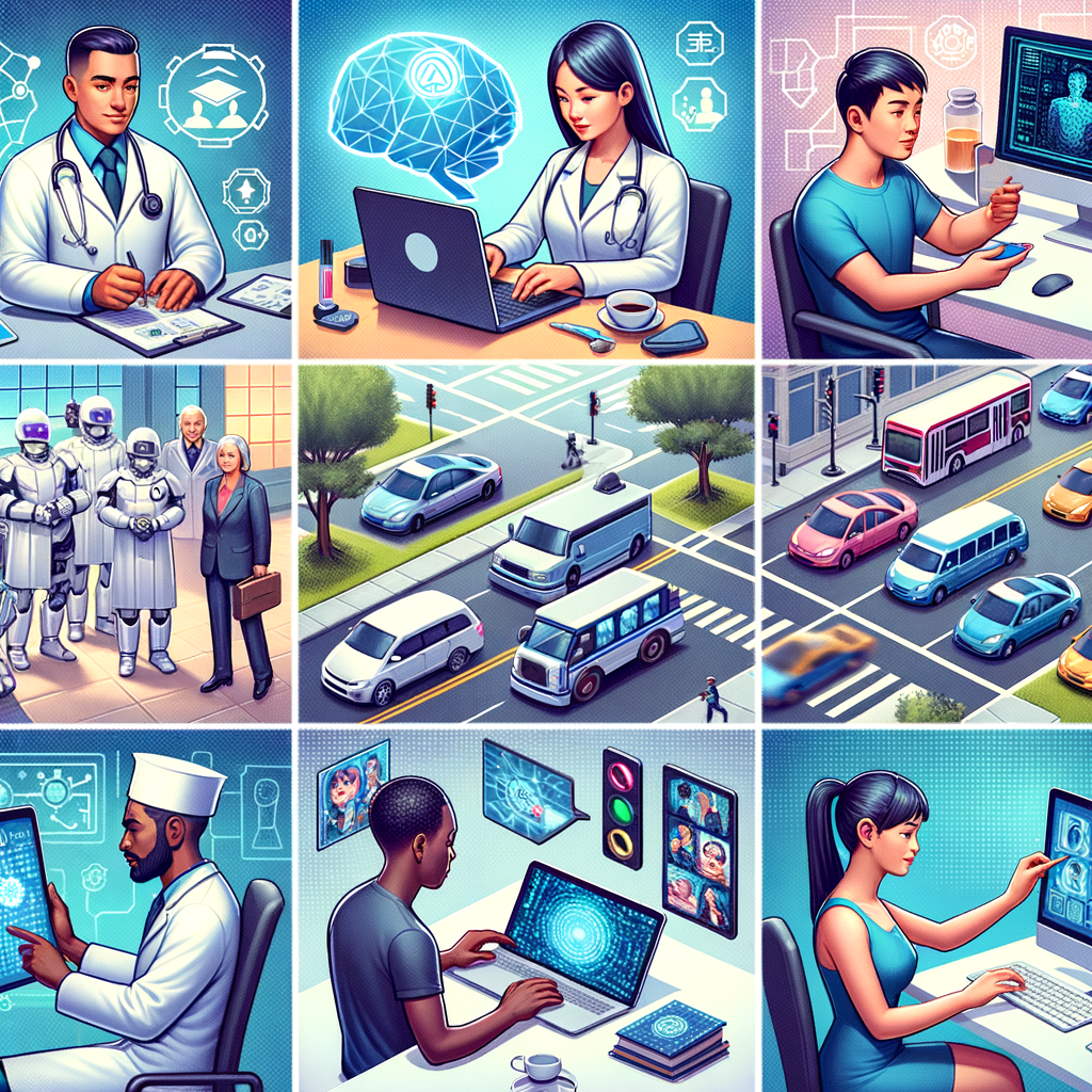 Discover how AI applications examples are transforming healthcare, education, transportation, and more. Explore the future of AI and its impact on daily life.