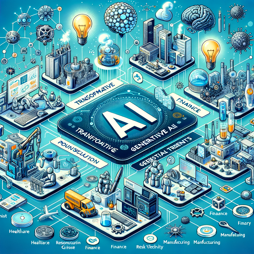 Explore the transformative generative ai use cases by industry with this comprehensive guide. Learn how AI is revolutionizing sectors from healthcare to finance and manufacturing, boosting productivity and unlocking new possibilities. Discover real-world applications and future trends of generative AI.