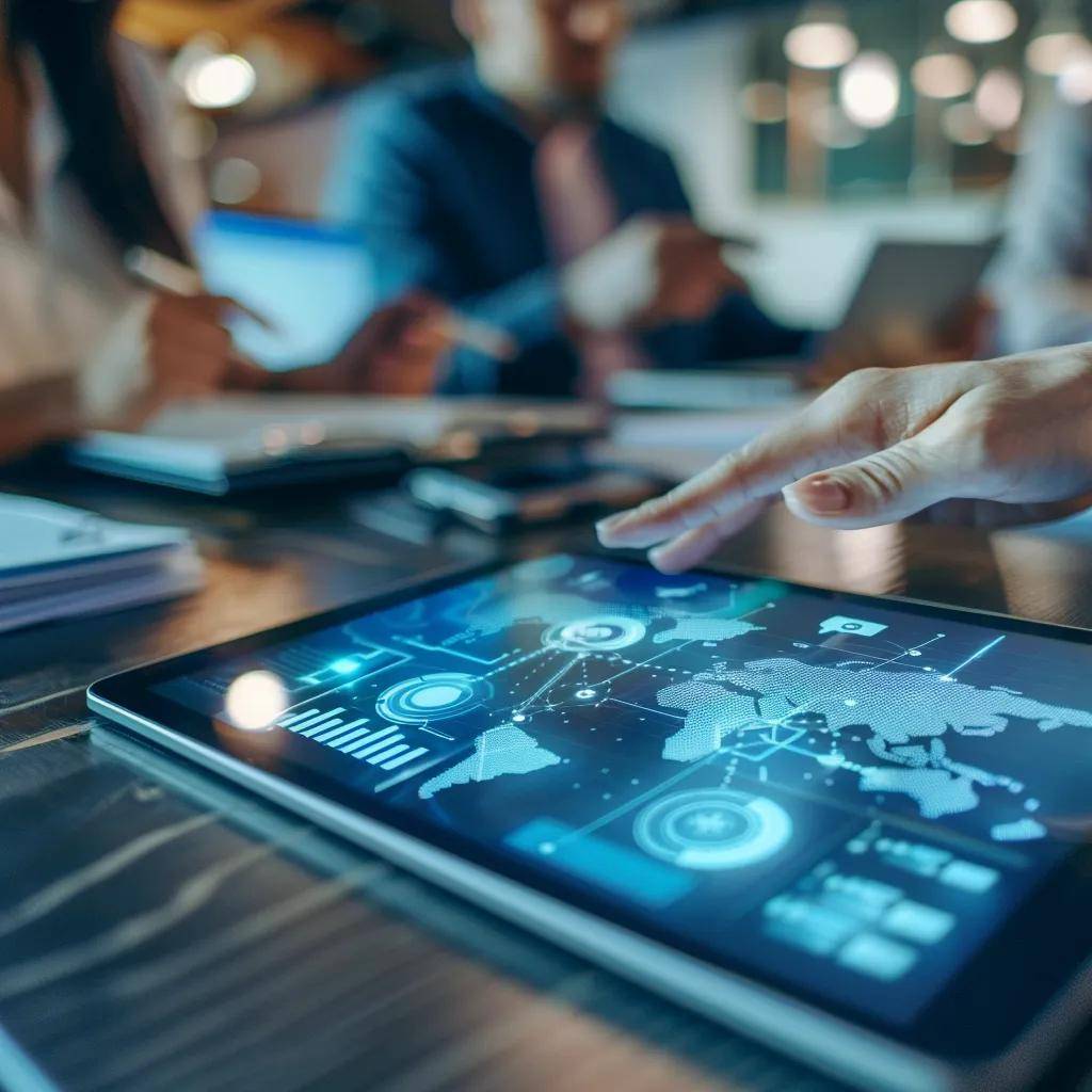 Digital roadmap illustrating AI innovation strategies for SMBs