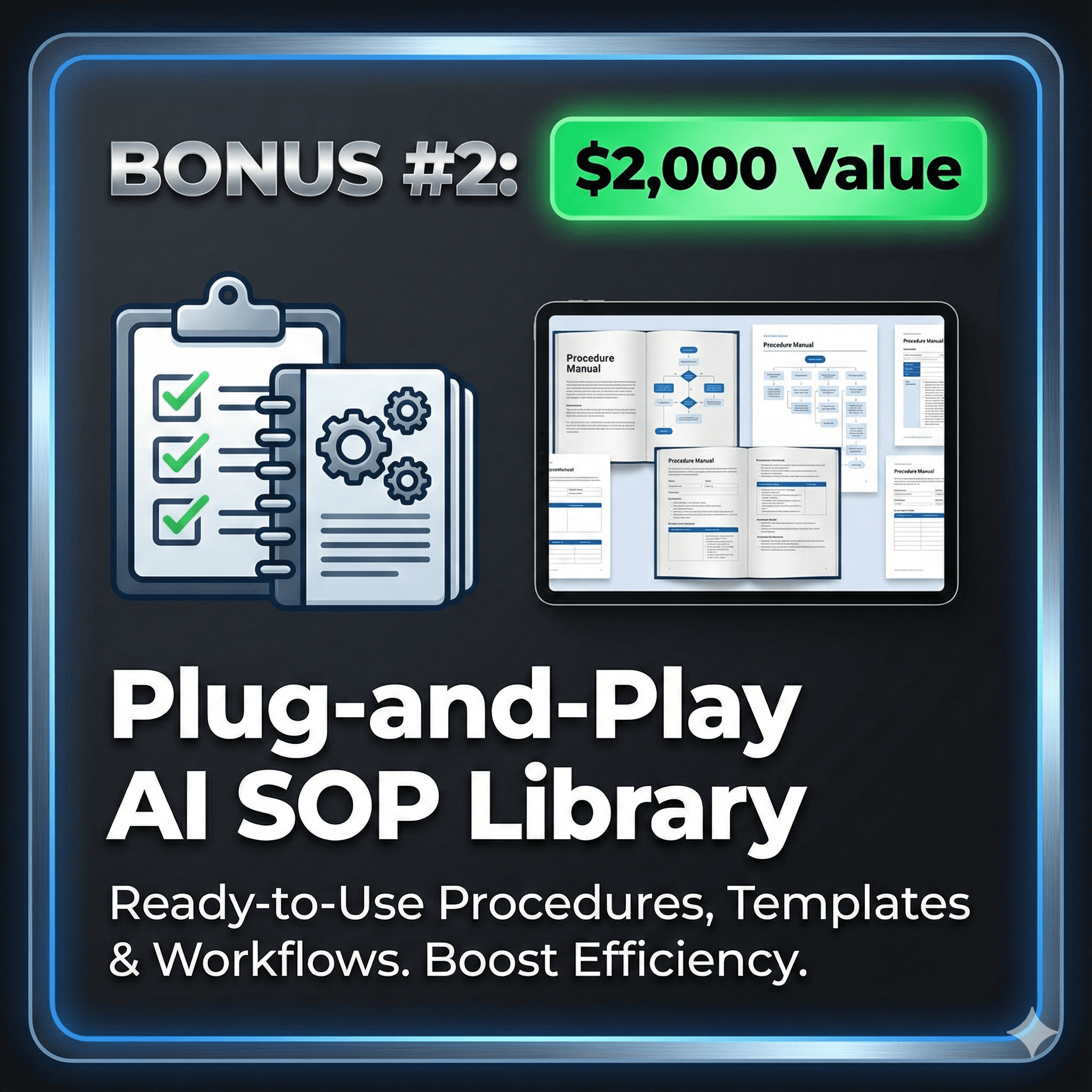 Bonus 2 - Plug and play AI SOP Library