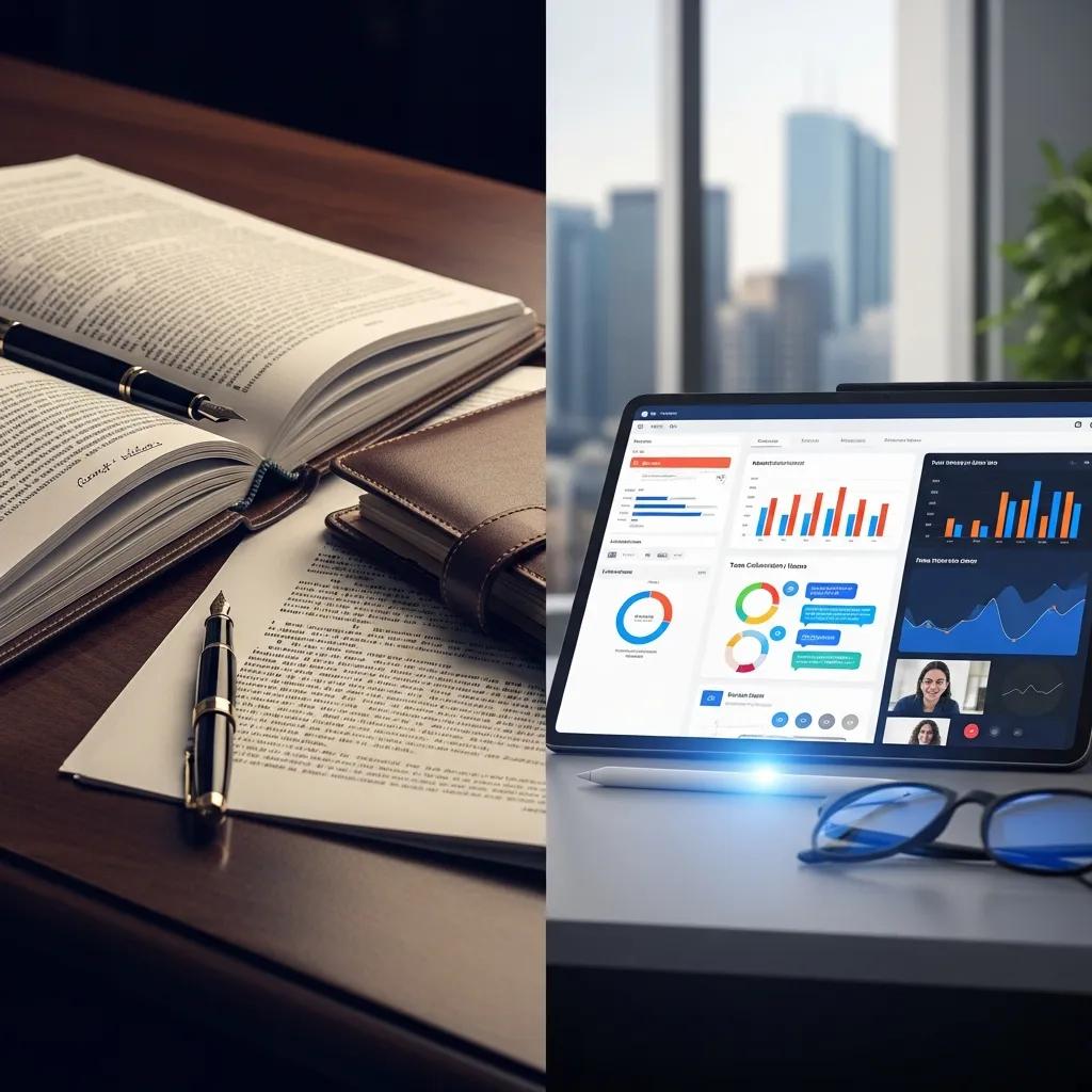 Comparison of modern AI consulting versus traditional consulting methods