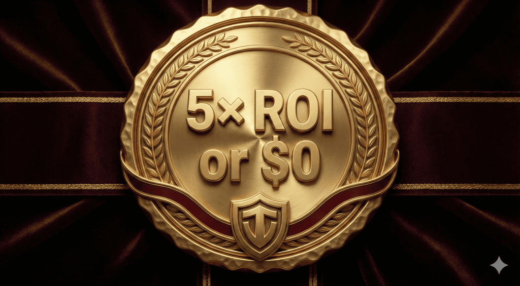 5X ROI Guarantee