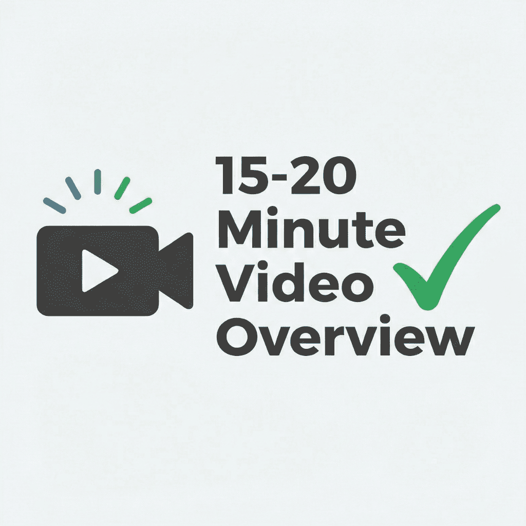 15 minute Video Overview