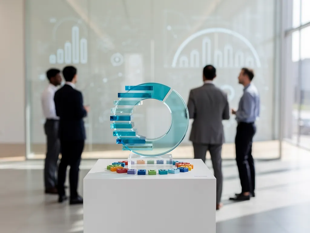 Summary graphic of help desk automation statistics and ROI timeline