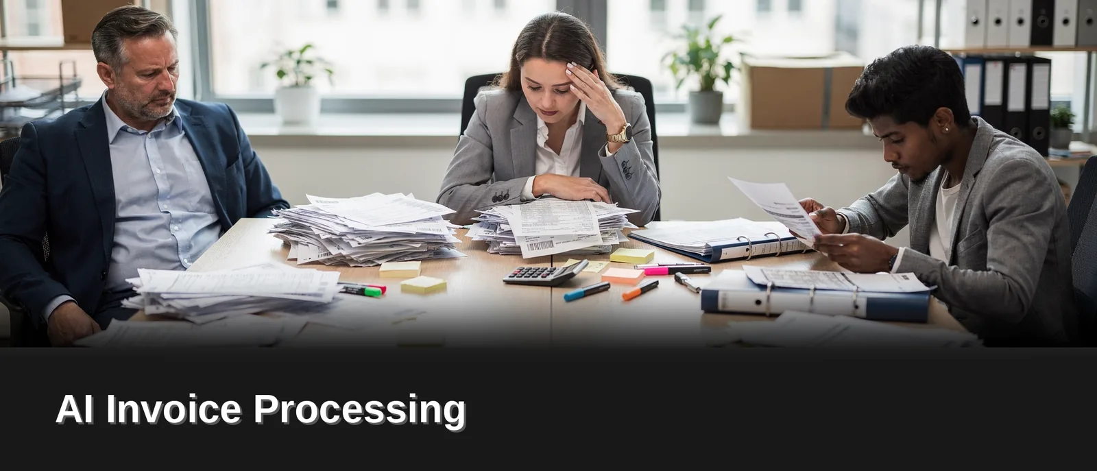 Why Is Manual Invoice Reconciliation Draining Your Team, AI Invoice Processing