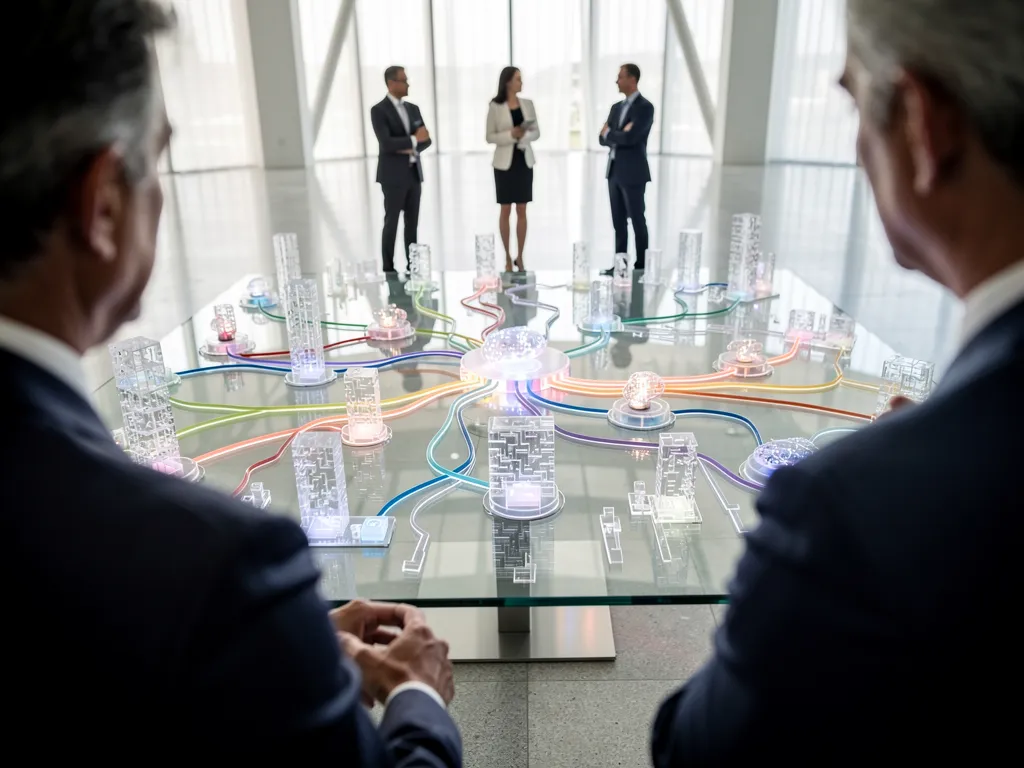Executive reviewing an AI agent permissions audit checklist