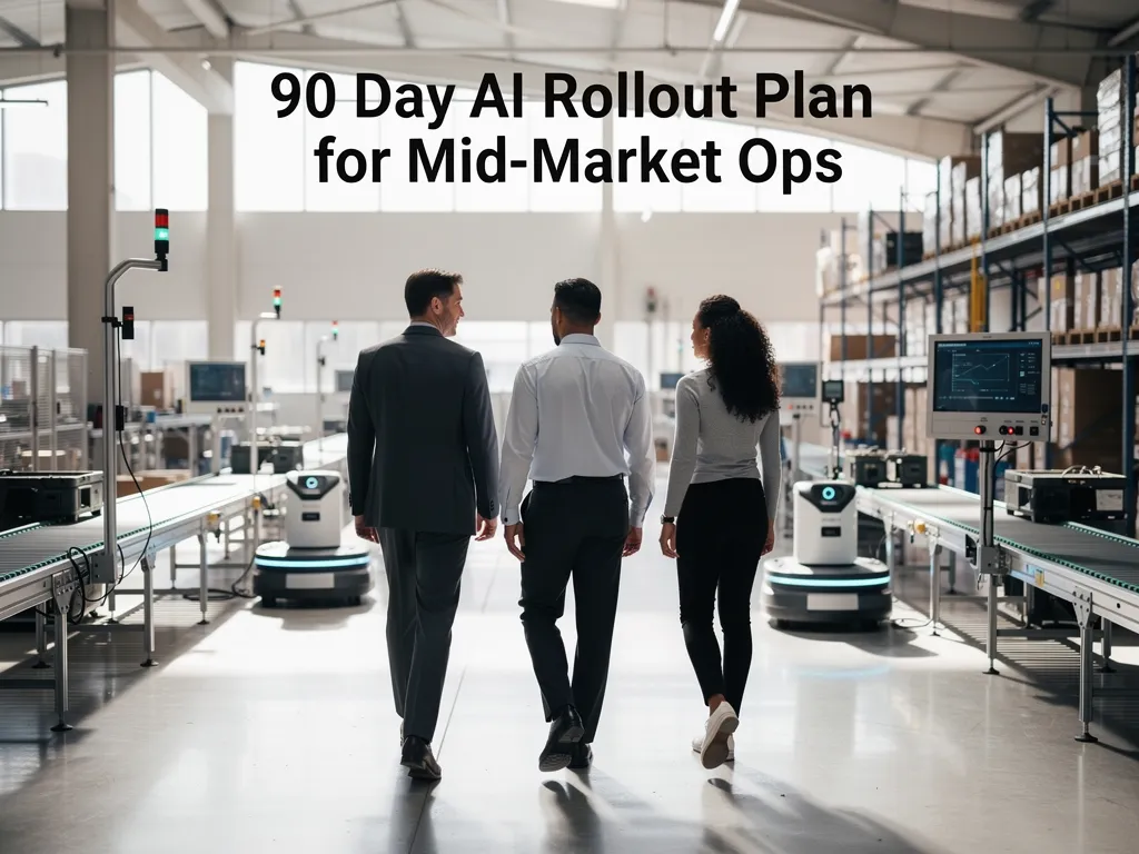 Leadership team aligned on a completed governed AI rollout